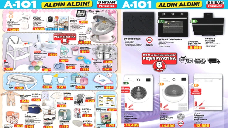 A101 9 Nisan 2026 Aktüel Ürünler Kataloğu Yayınlandı