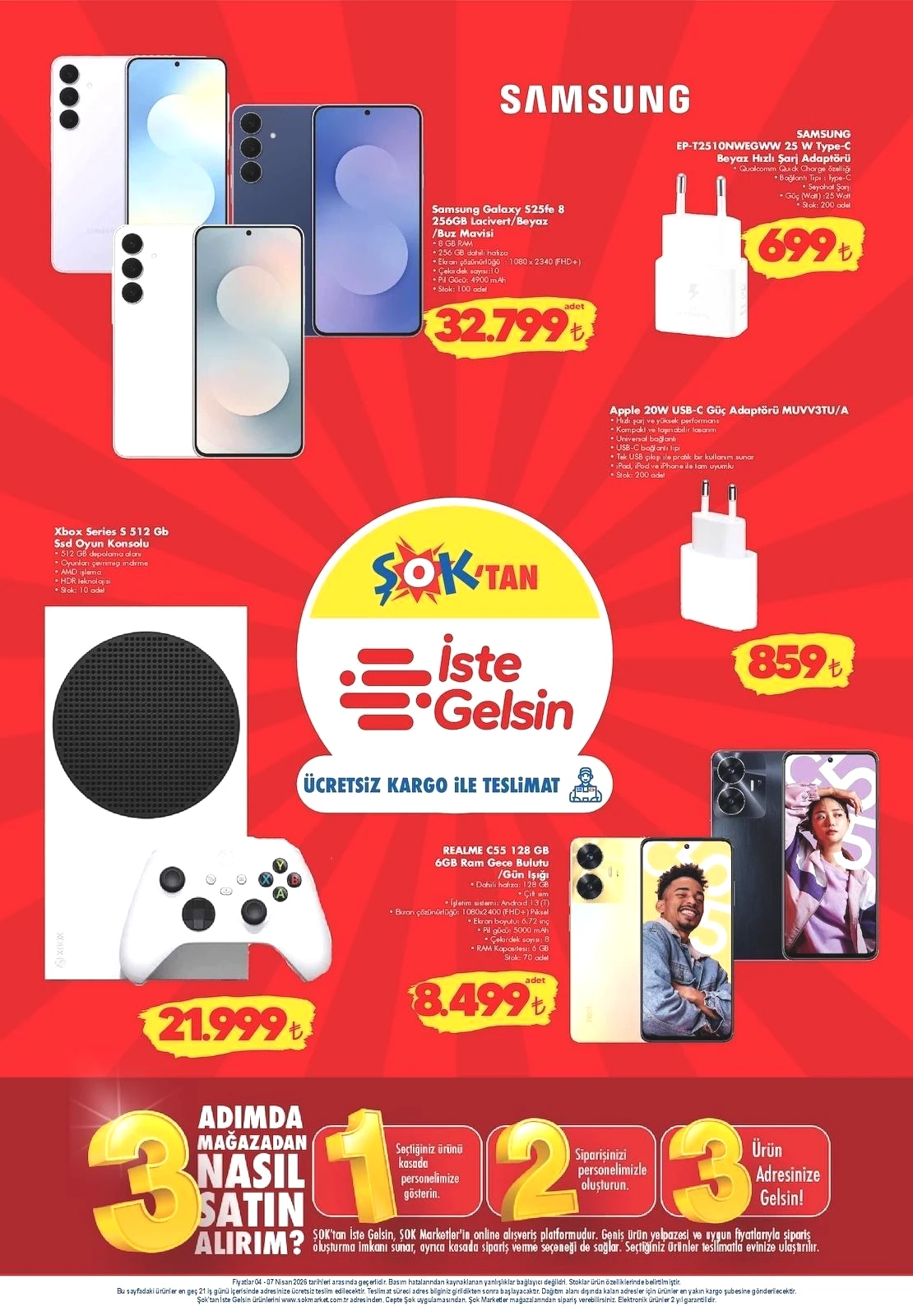 ŞOK 4-7 NİSAN AKTÜEL KATALOĞU