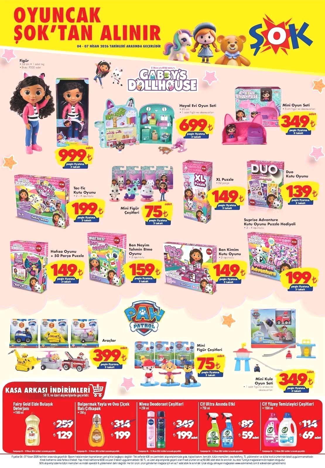 ŞOK 4-7 NİSAN AKTÜEL KATALOĞU