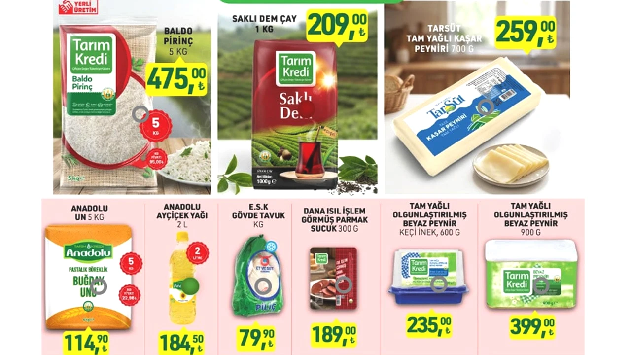Foto - İşte indirimli ürünler! KOOP Market’ten hafta sonuna özel fırsat