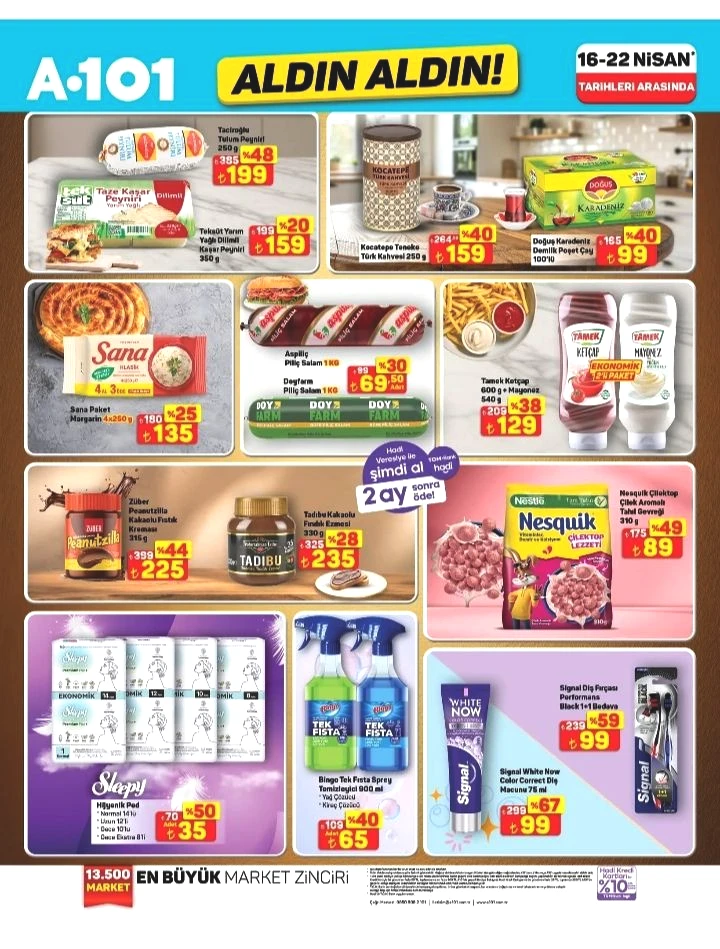 A101'den 16 Nisan çıkartması: Yumurtada kimsenin beklemediği dev indirim geldi! - Sayfa 3