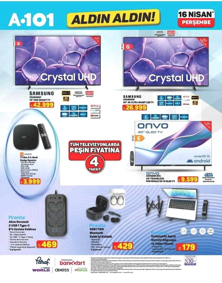 Mutfağınıza modern dokunuş: A101’de 16 Nisan Perşembe Siyah Turbo Cam Ankastre Set fırsatı! - Sayfa 2