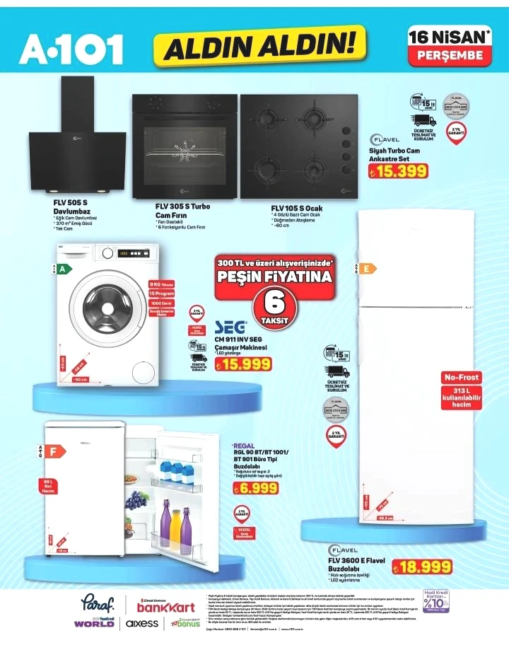 Mutfağınıza modern dokunuş: A101’de 16 Nisan Perşembe Siyah Turbo Cam Ankastre Set fırsatı! - Sayfa 3