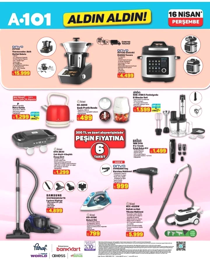 Mutfakta zaman kazandıran teknoloji: A101’de 16 Nisan Perşembe Siyah Turbo Cam Ankastre Set fırsatı! - Sayfa 4