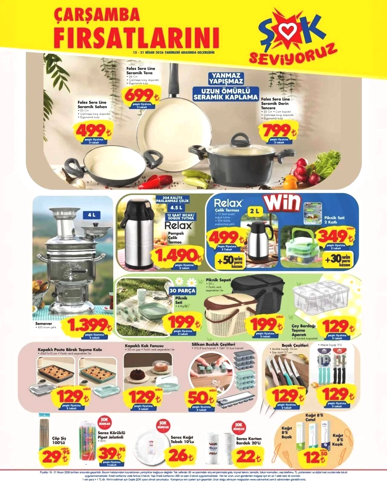 ŞOK 15-21 NİSAN AKTÜEL KATALOĞU