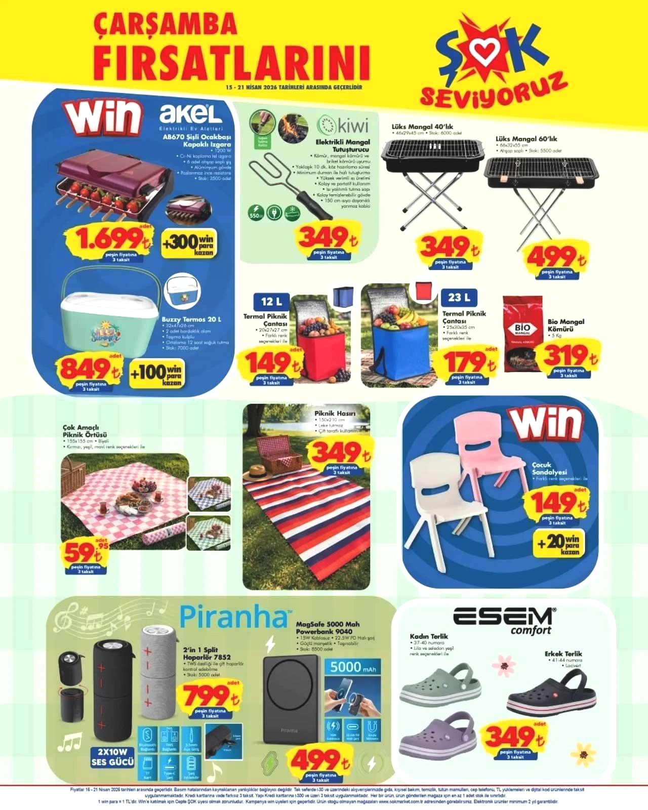 ŞOK 15-21 NİSAN AKTÜEL KATALOĞU