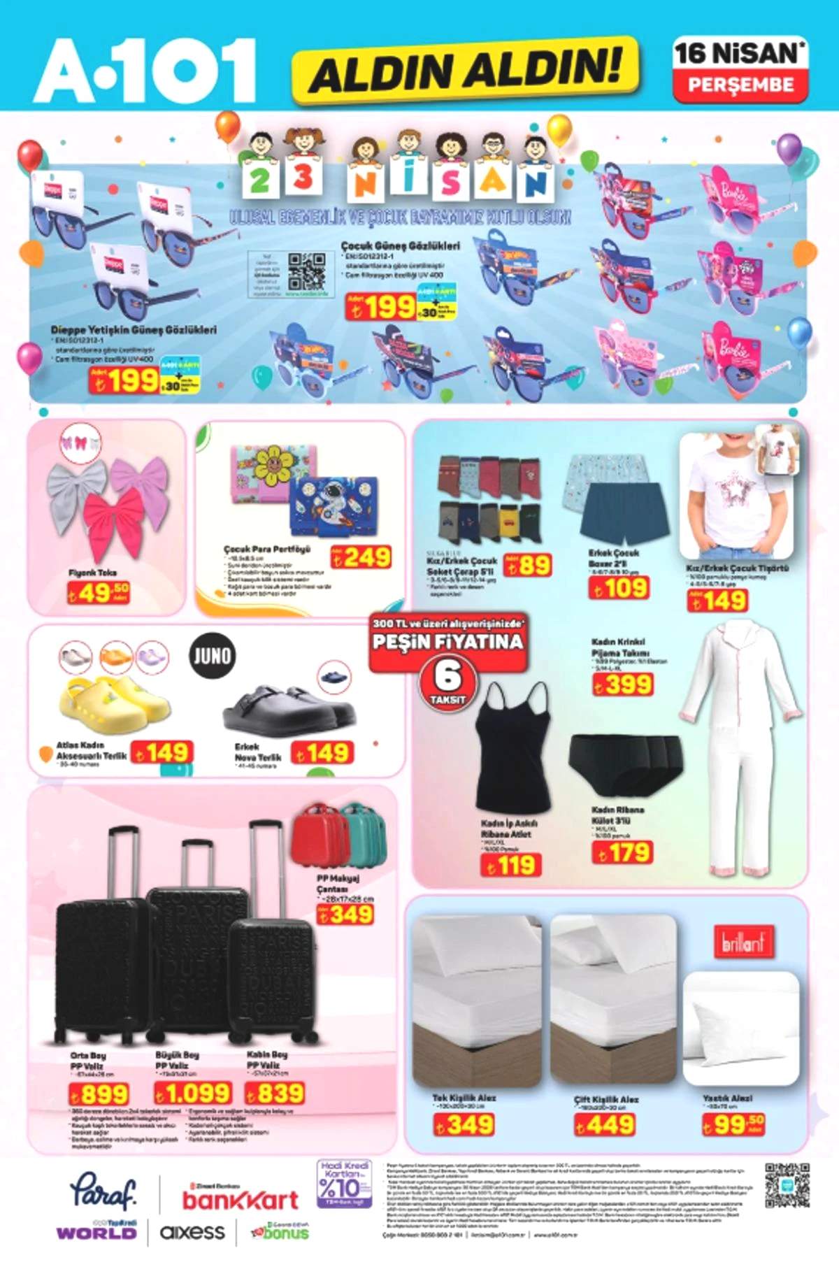 A101 e Columbia ayakkabı geliyor! 16 Nisan 2026 A101 kataloğu 15