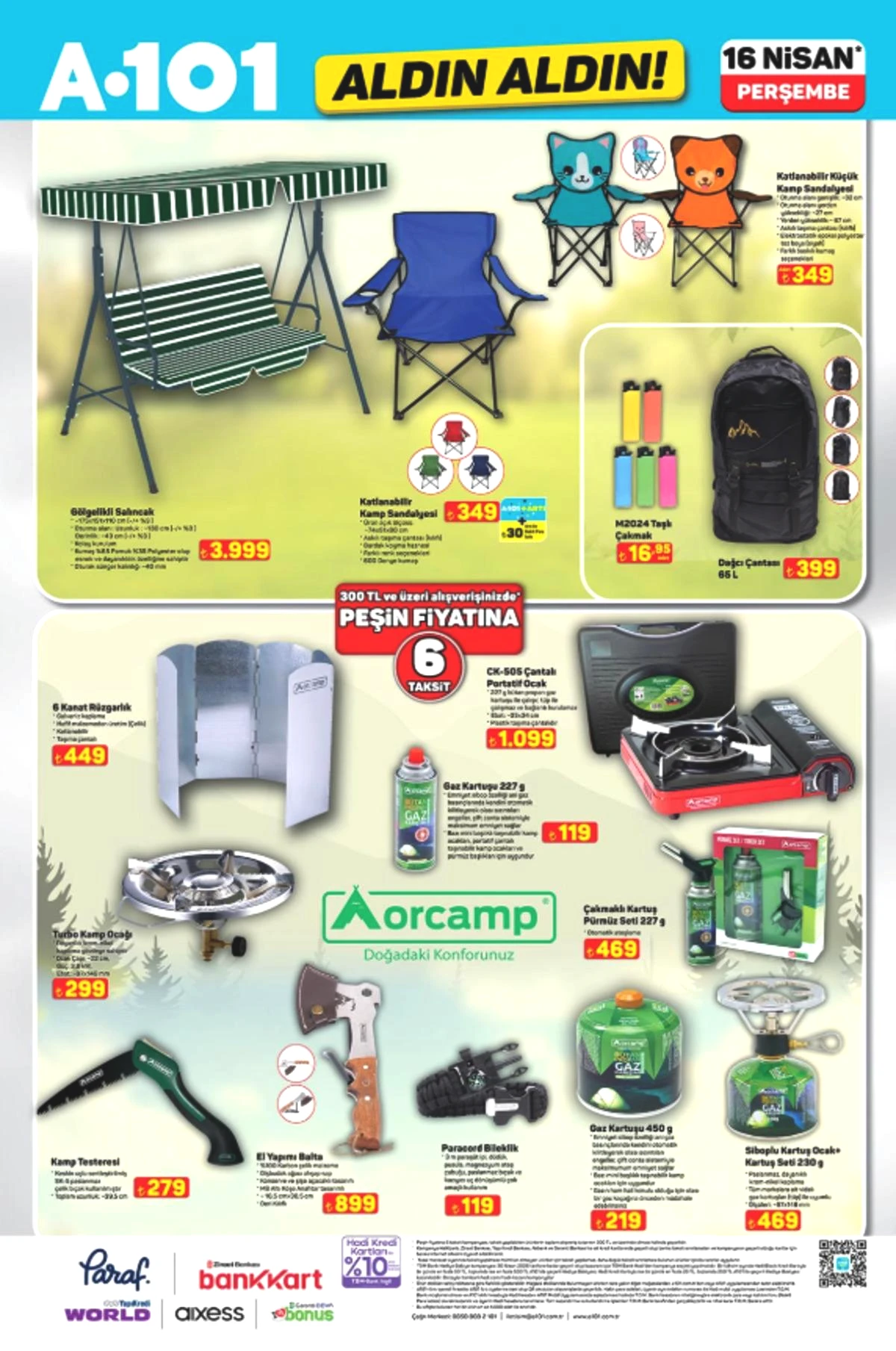 A101 e Columbia ayakkabı geliyor! 16 Nisan 2026 A101 kataloğu 18