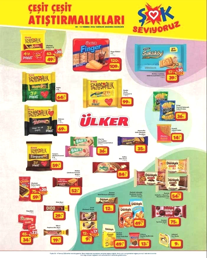 ŞOK 8-14 TEMMUZ AKTÜEL ÜRÜNLER KATALOĞU