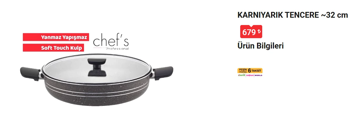 Mutfakta profesyonel şef esintisi: BİM’e 17 Temmuz Cuma Tefal Simplicity Wok Tava geliyor! - Sayfa 1