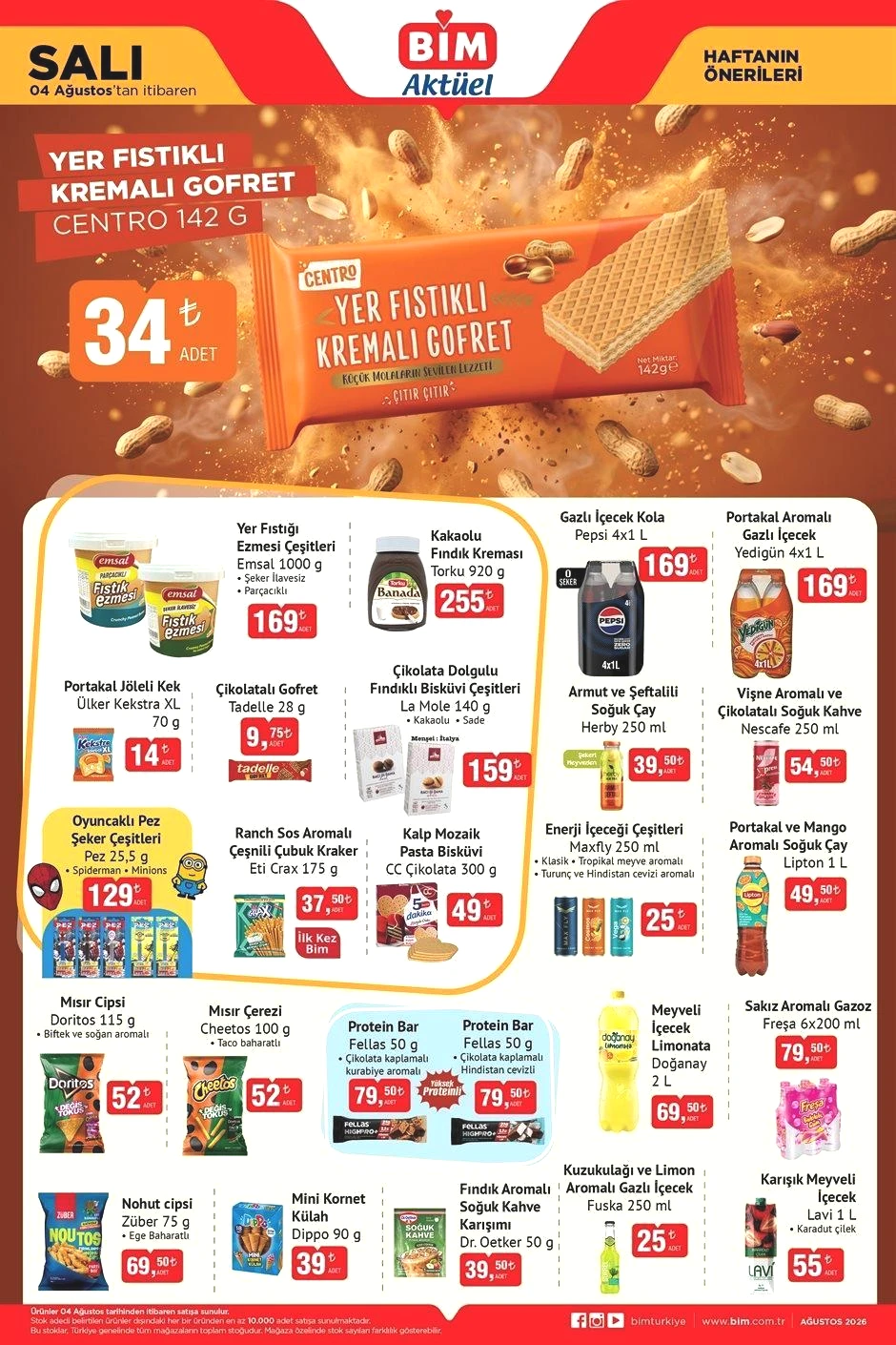 4 AĞUSTOS SALI BİM AKTÜEL KATALOĞU 4 AĞUSTOS SALI BİM AKTÜEL KATALOĞU