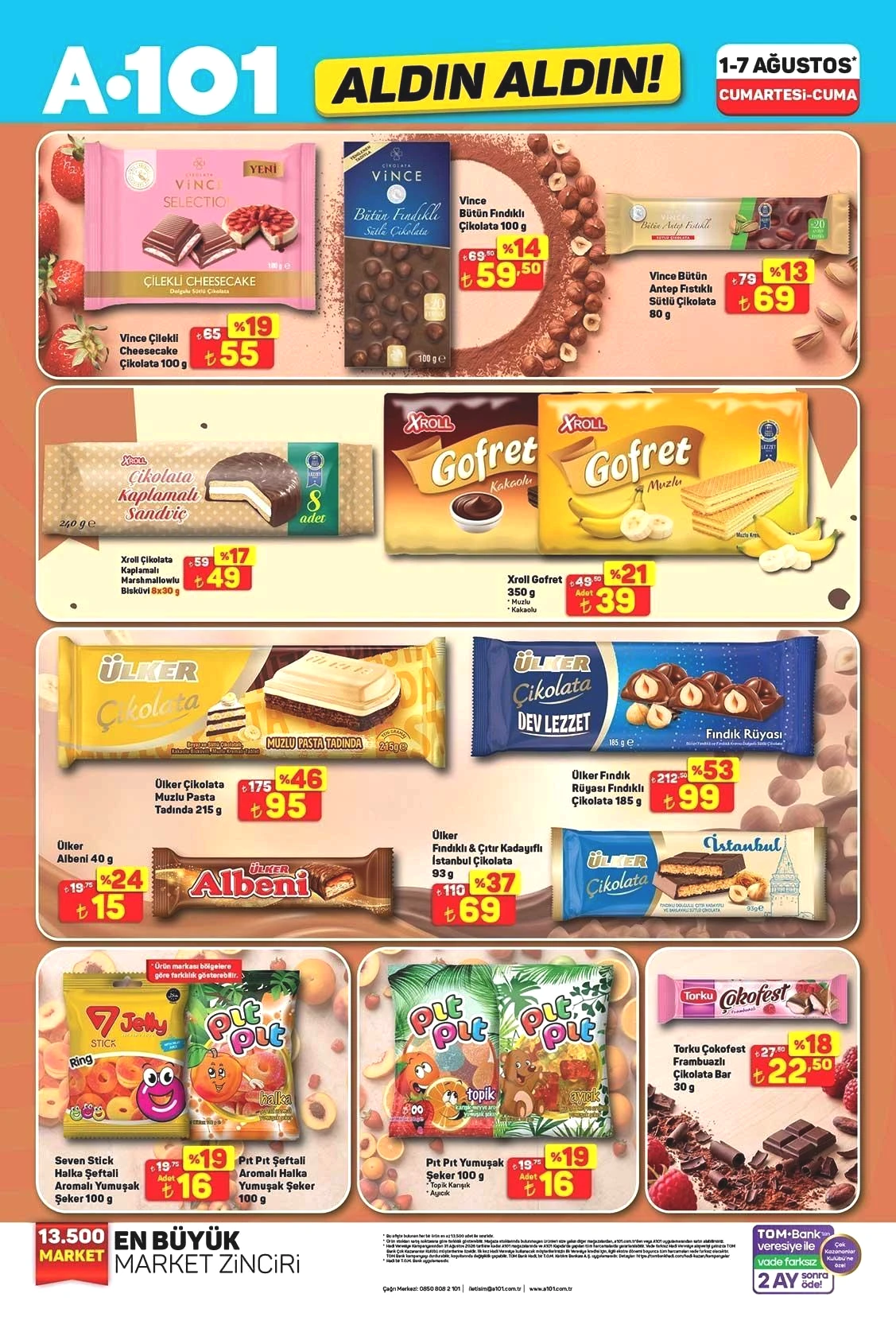 6 AĞUSTOS A101 ALDIN ALDIN AKTÜEL KATALOĞU