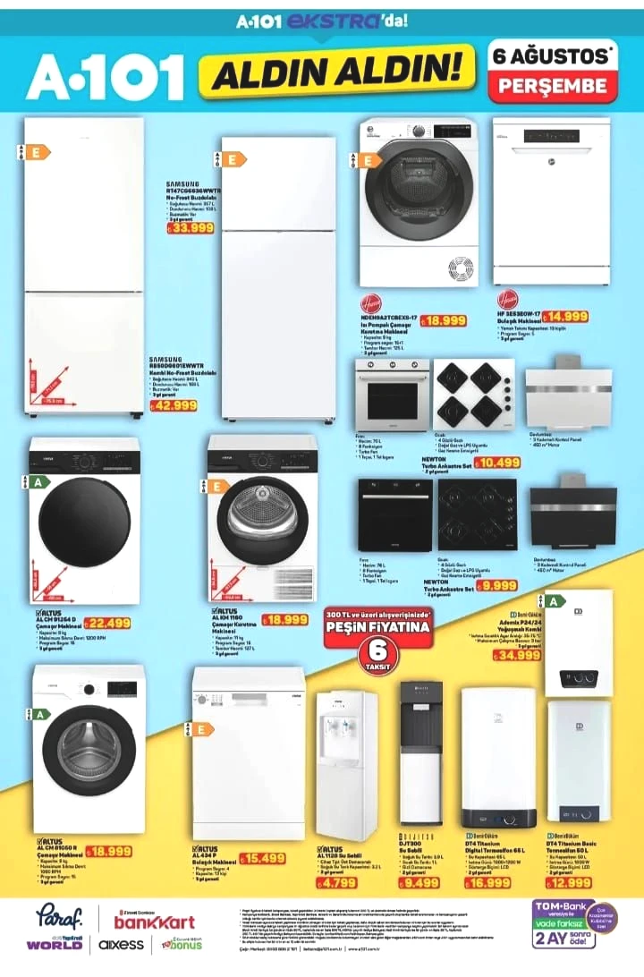 İnternete özel dev ürün yelpazesi: 6-12 Ağustos A101 Ekstra Kataloğu yayımlandı! - Sayfa 2