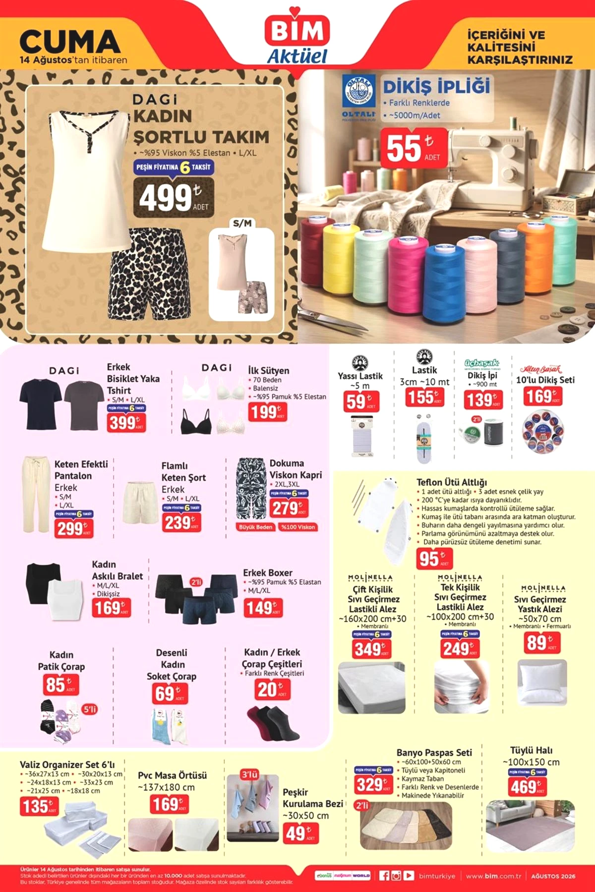 BİM e elektrikli bisiklet geliyor! 14-16 Ağustos 2026 BİM kataloğu  1