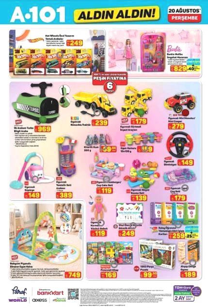 GÜNCEL A101 AKTÜEL KATALOG YENİ ÜRÜNLER: 20 Ağustosta satışta A101de bu hafta hangi ürünler indirime girecek A101 yeni katalog