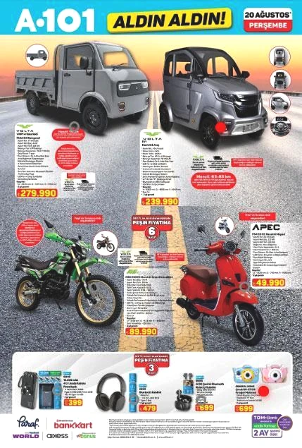 GÜNCEL A101 AKTÜEL KATALOG YENİ ÜRÜNLER: 20 Ağustosta satışta A101de bu hafta hangi ürünler indirime girecek A101 yeni katalog