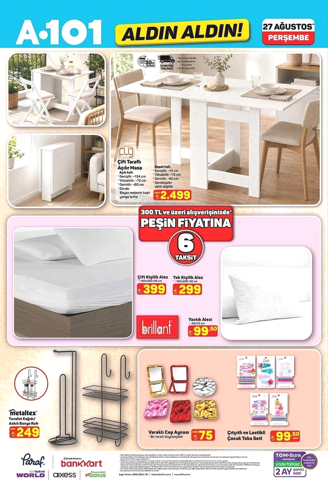 27 AĞUSTOS A101 ALDIN ALDIN AKTÜEL KATALOĞU 27 AĞUSTOS A101 ALDIN ALDIN AKTÜEL KATALOĞU