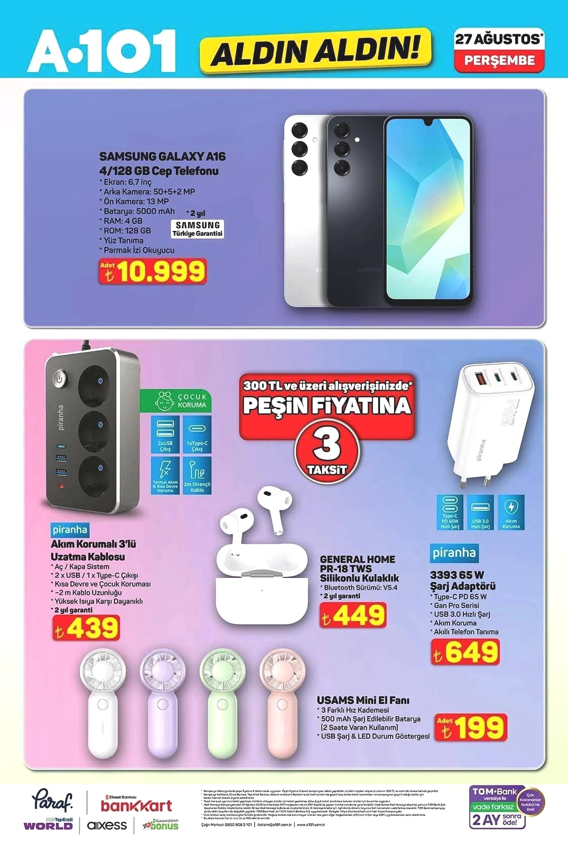 27 AĞUSTOS A101 ALDIN ALDIN AKTÜEL KATALOĞU 27 AĞUSTOS A101 ALDIN ALDIN AKTÜEL KATALOĞU
