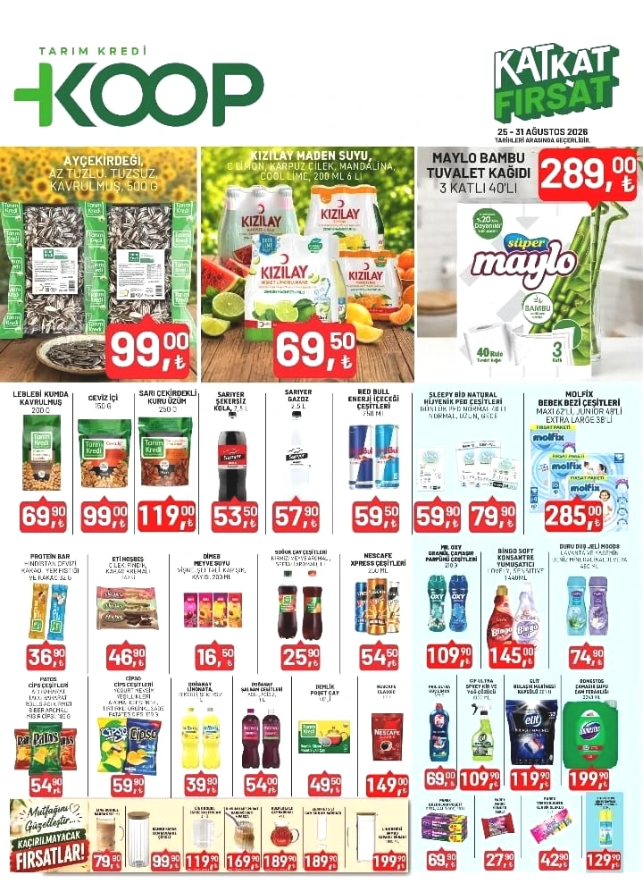 TARIM KREDİ'DEN BÜTÇE DOSTU DEV KAMPANYA! ONLARCA ÜRÜNDE ŞOK İNDİRİM (25-31 AĞUSTOS) - Sayfa 2