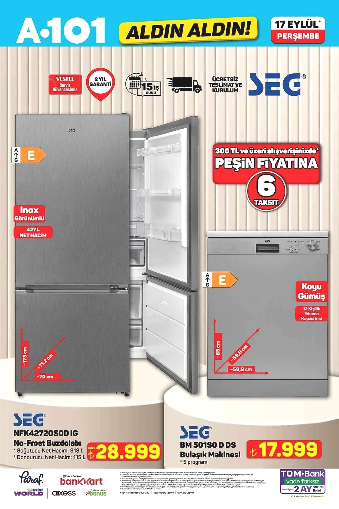 17 EYLÜL A101 ALDIN ALDIN AKTÜEL KATALOĞU