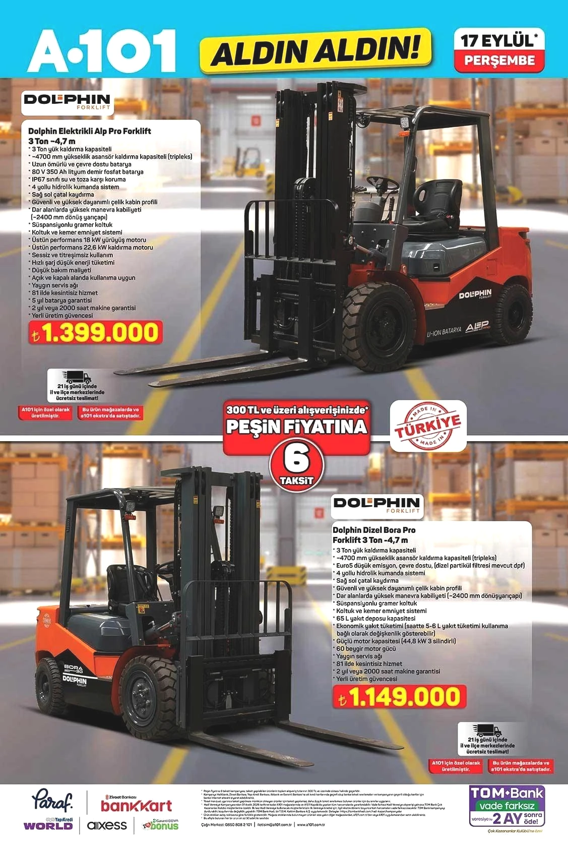 17 EYLÜL A101 ALDIN ALDIN AKTÜEL KATALOĞU
