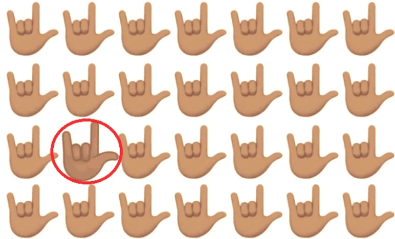 123 kişiden sadece 2'si görebildi! Resimdeki farklı eli 6 saniyede bulmak için en az 130 IQ gerekiyormuş - Resim : 5