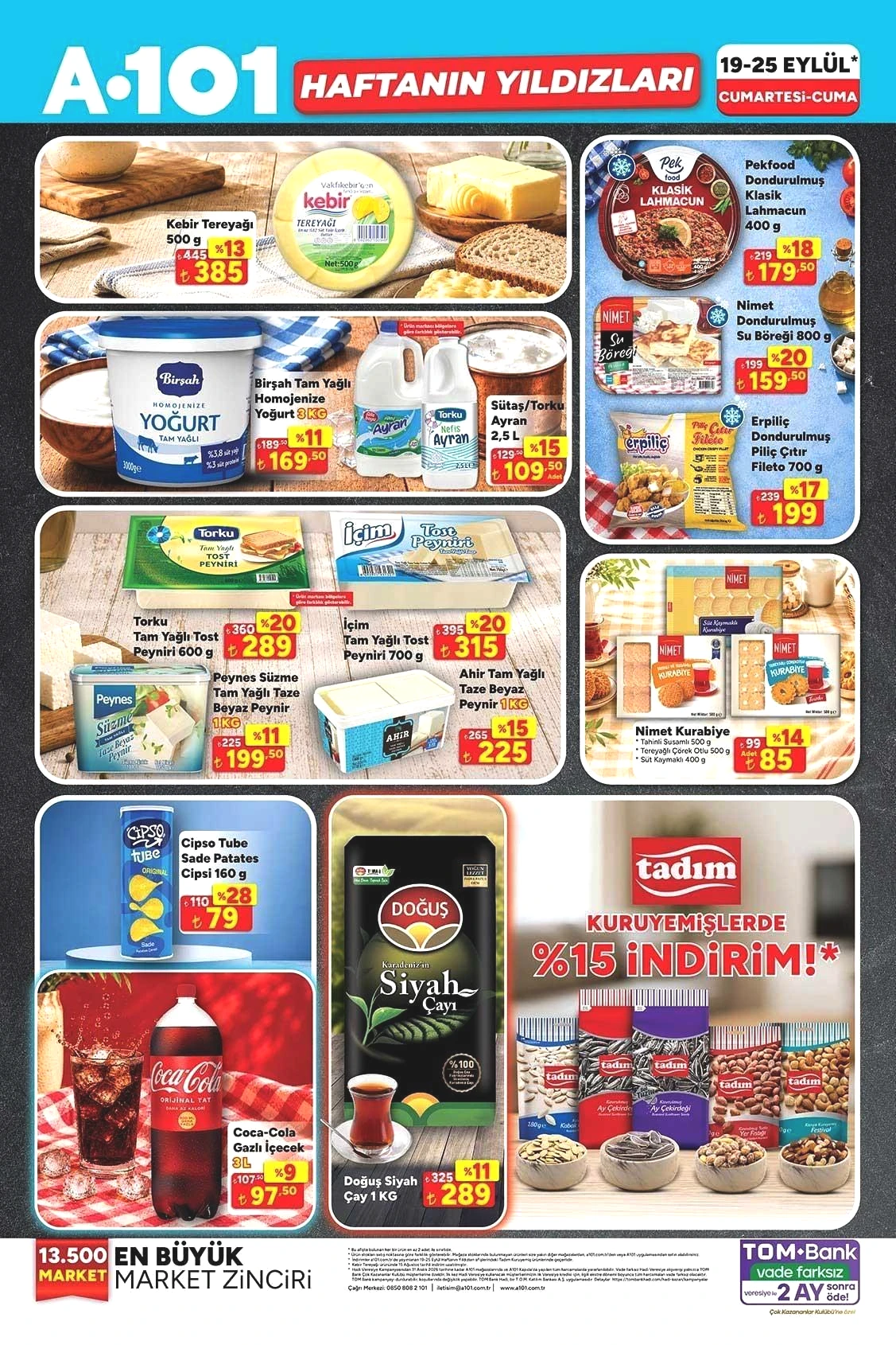 19-25 EYLÜL A101 HAFTANIN YILDIZLARI 19-25 EYLÜL A101 HAFTANIN YILDIZLARI