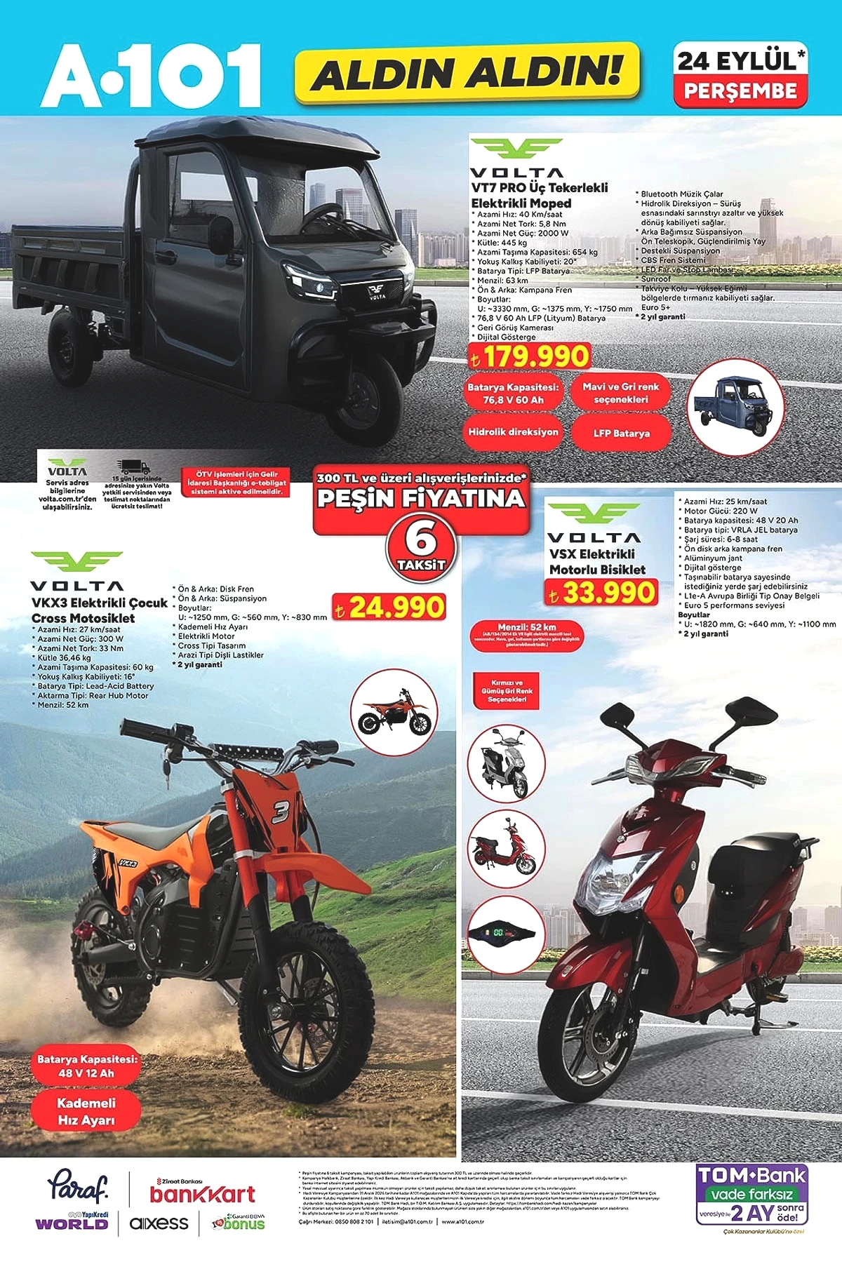 A101'DE BU HAFTA İNDİRİM VAR: FİYATLARI GÖREN MARKETE KOŞACAK! (A101 24-30 EYLÜL) - Sayfa 1