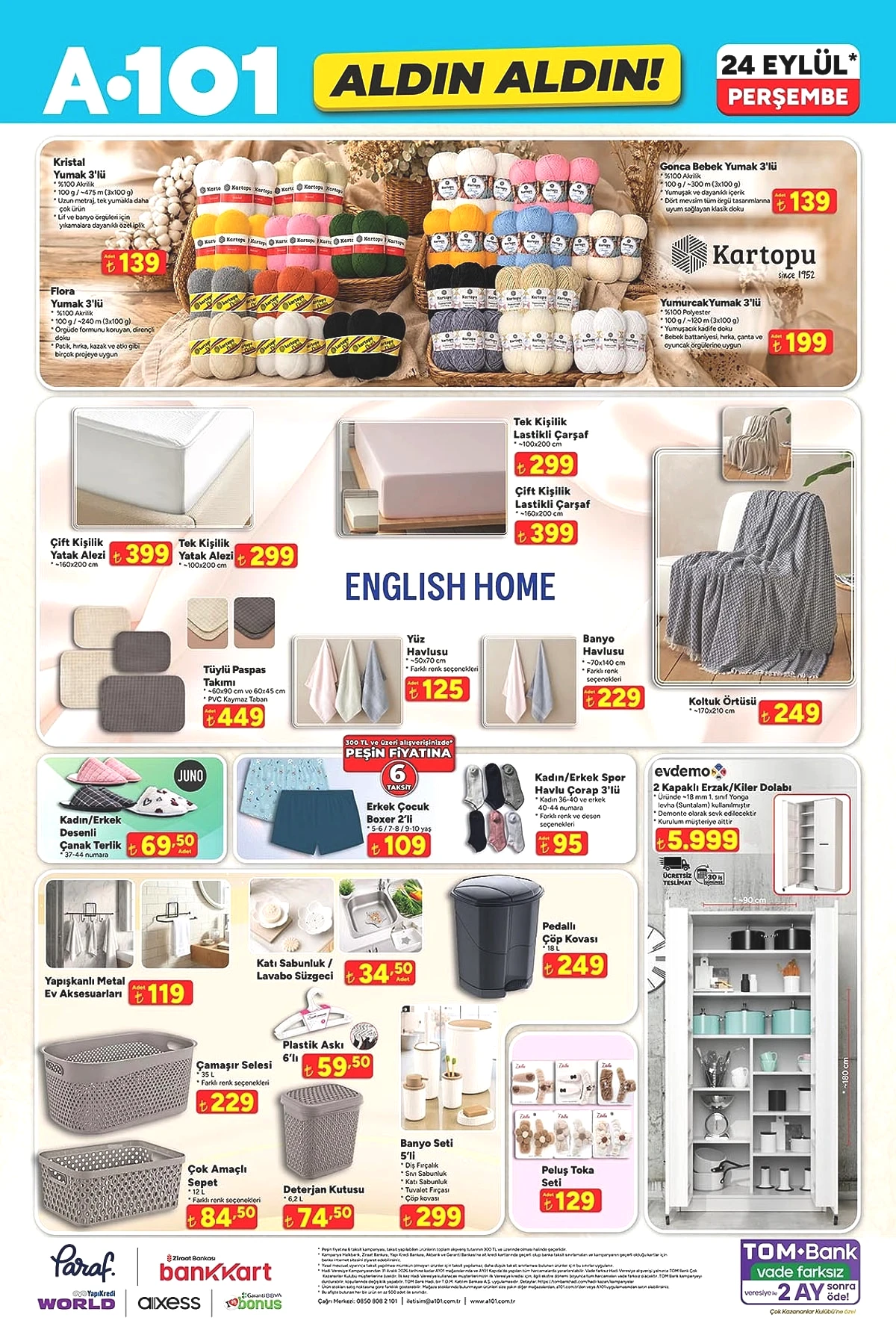 A101'DE BU HAFTA İNDİRİM VAR: FİYATLARI GÖREN MARKETE KOŞACAK! (A101 24-30 EYLÜL) - Sayfa 8