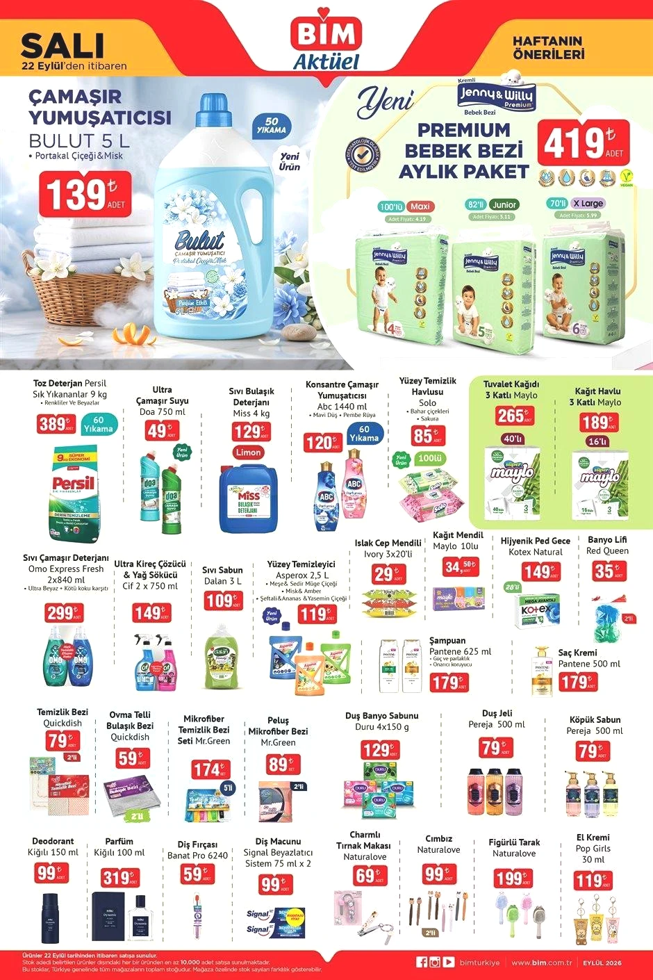 BİM 22 EYLÜL SALI AKTÜEL ÜRÜNLER KATALOĞU BİM 22 EYLÜL SALI AKTÜEL ÜRÜNLER KATALOĞU