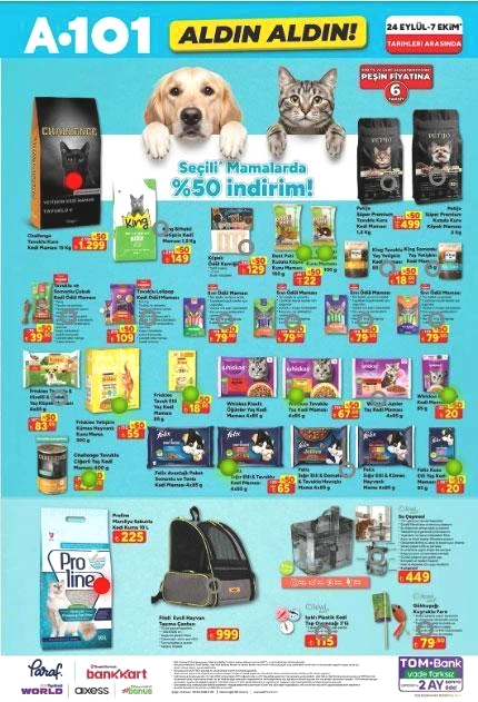 A101 KATALOG BUGÜN SATIŞTA 24 EYLÜL PERŞEMBE: A101 Aldın Aldın bu hafta hangi ürünler indirimde A101 Halı ve Koltuk Yıkama Makinesi, Boyun Masaj Aleti, Kedi ve Köpek Maması...