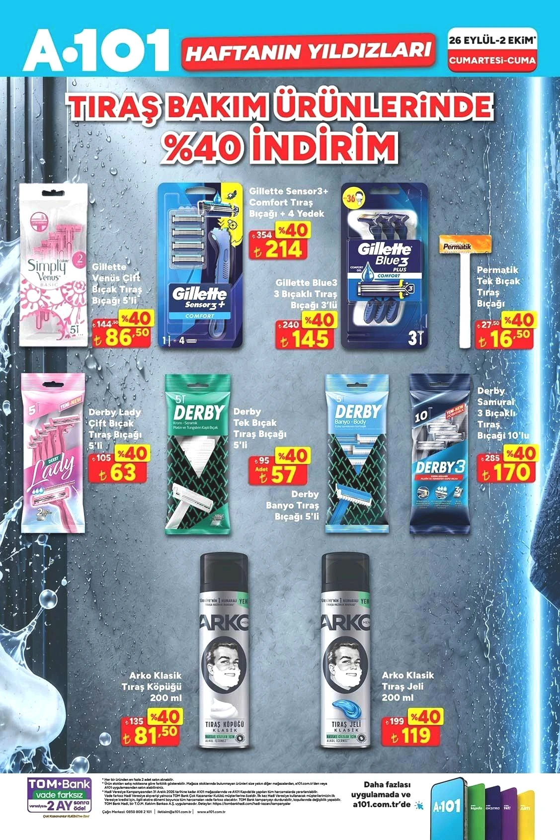 26 EYLÜL-2 EKİM A101 HAFTANIN YILDIZLARI AKTÜEL KATALOĞU