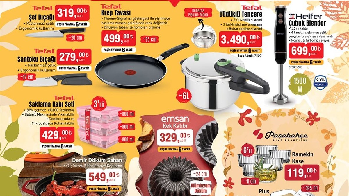 10 Dakikada Lezzet! BİM’de Fissler Alternatifi Düdüklü Tencere: Fiyatı da Şaşırtıyor!