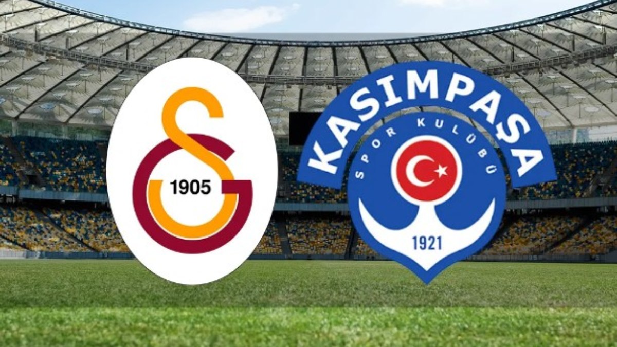 Galatasaray ile Kasımpaşa'nın Sahaya Sürdüğü İlk 11'ler Belli Oldu!