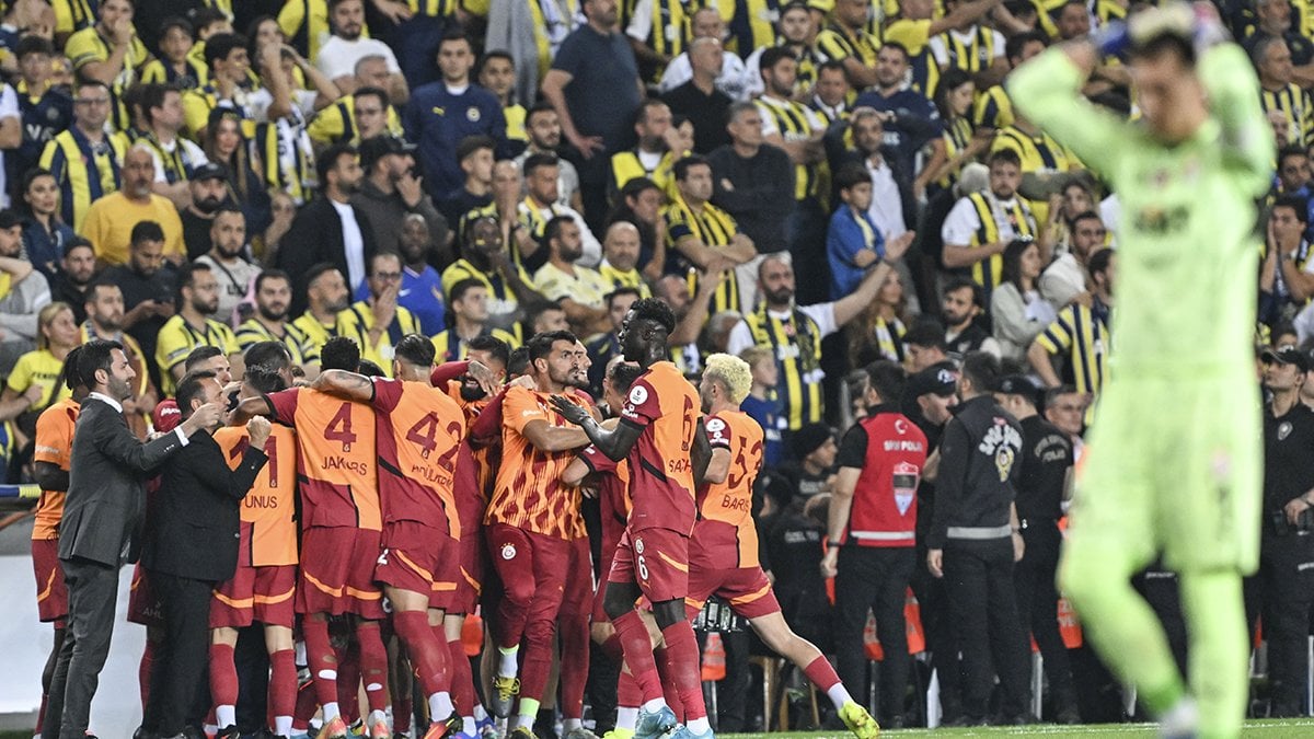 Kadıköy'de Galatasaray'a karşı serinin pençesi: Fenerbahçe son 5 maçta 3 puan kaybetti!